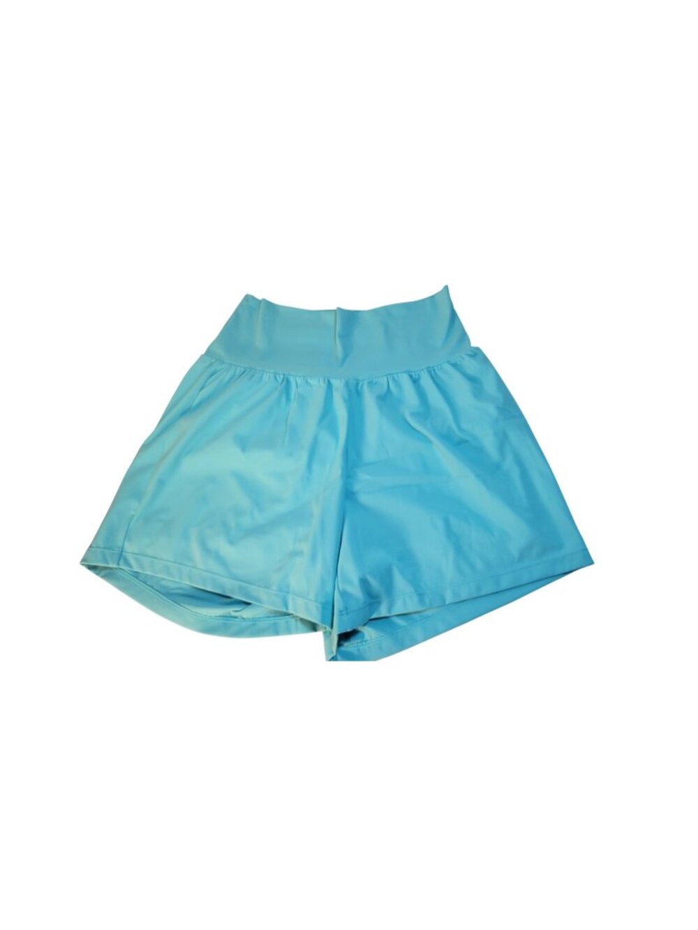 Halara Womens Blue Lightweight High-Waisted Athletic Shorts Size M (Long)